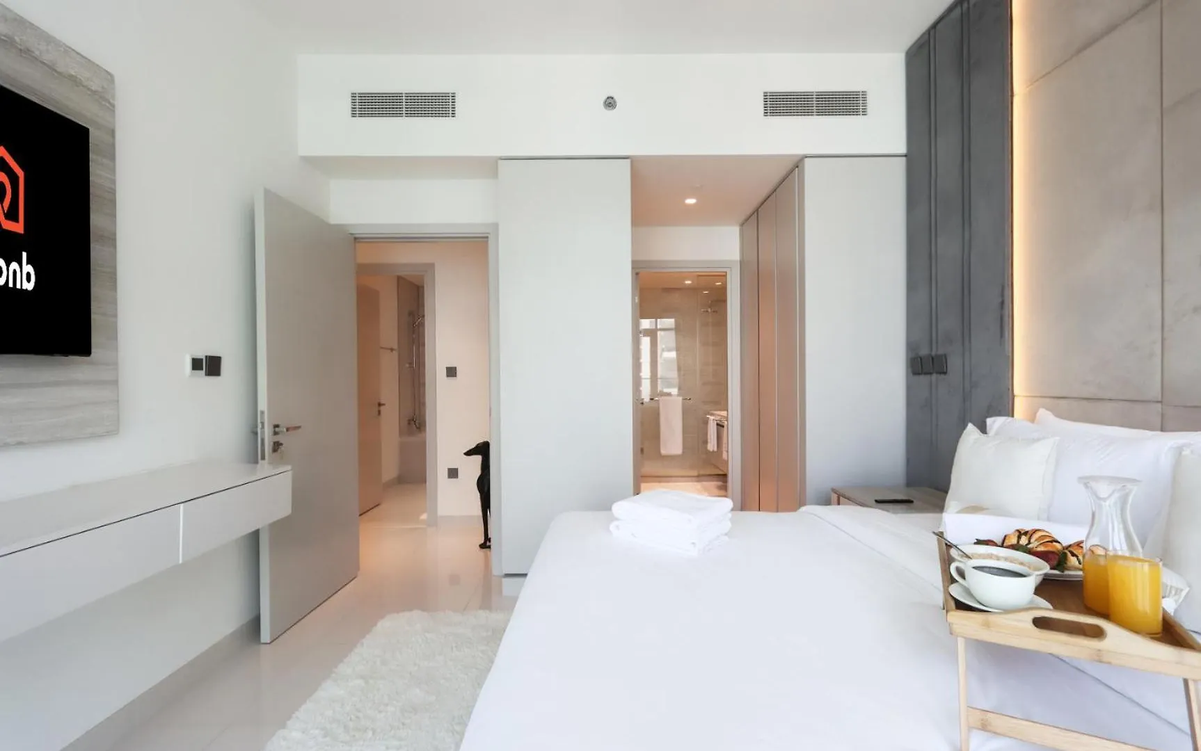 Livbnb- 3Br With Marina Skyline View 두바이 0*,