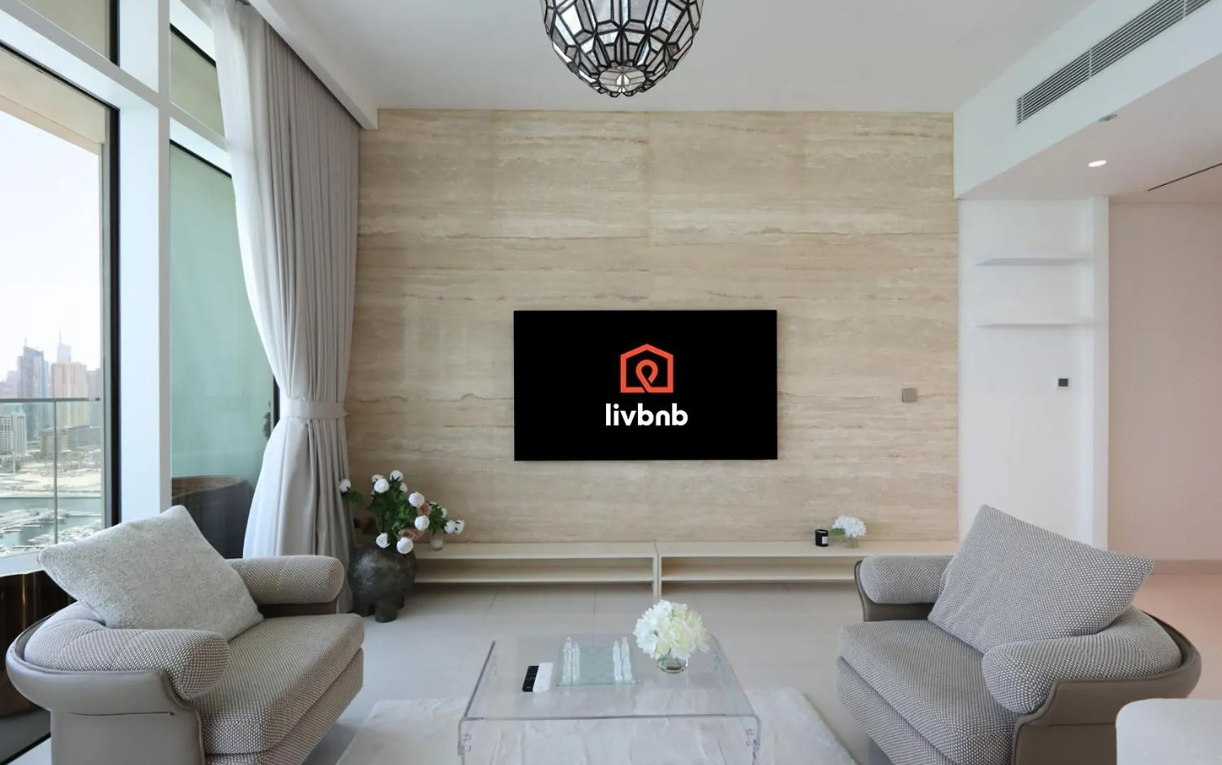 Livbnb- 3Br With Marina Skyline View Dubai United Arab Emirates