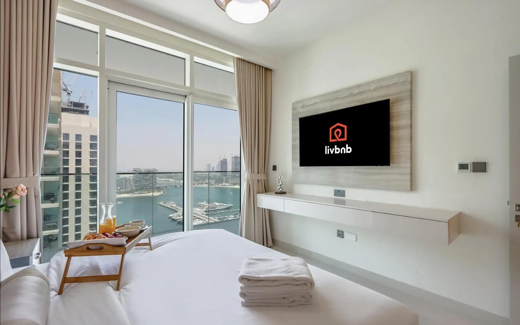 Livbnb- 3Br With Marina Skyline View Dubai United Arab Emirates